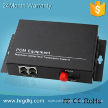 2 channel pots (rj11) phone line over fiber converter cable to phone converter